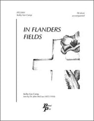 In Flanders Fields TB choral sheet music cover